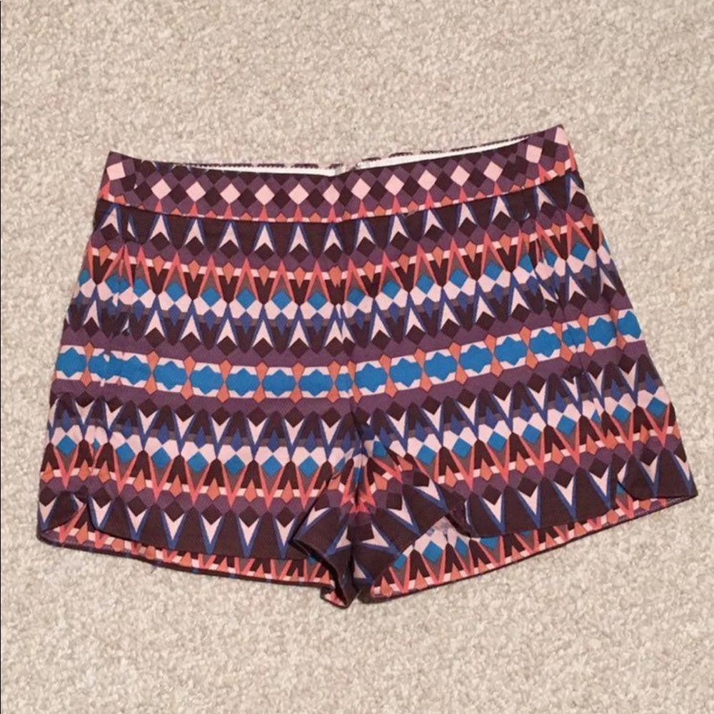 J.Crew patterned shorts